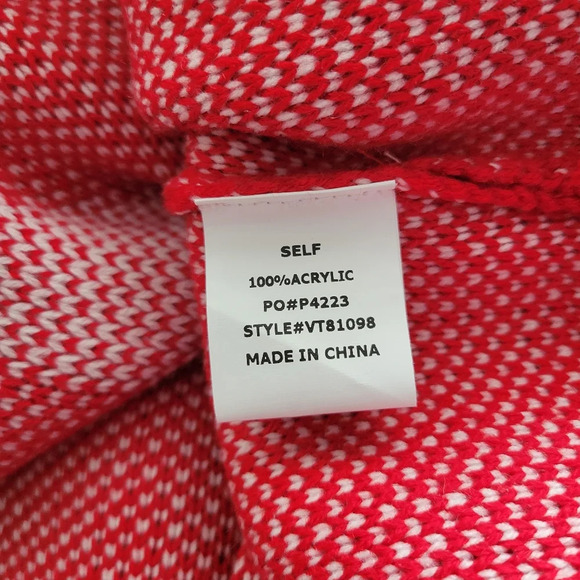 Vine & Love Sweater / Hearts / Cold Shoulder / Size Large / NWT - Picture 7 of 8